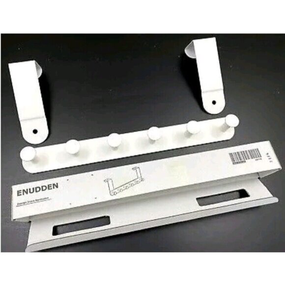 IKEA ENUDDEN STORAGE OVER DOOR HANGER BATHROOM / KITCHEN HOOKS NEW - Picture 8 of 8